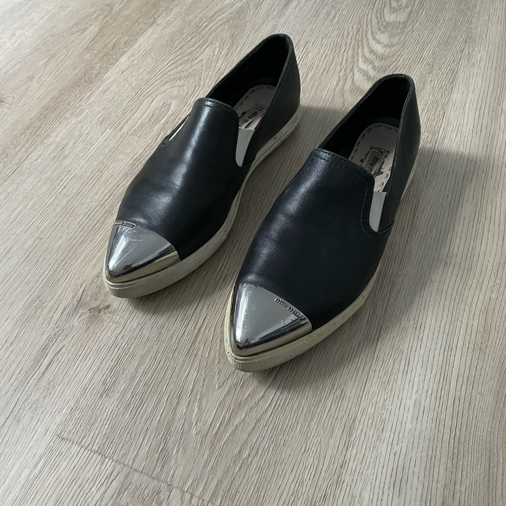 Miu Miu slip on sneaker